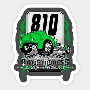 Speed Shop Design Sticker